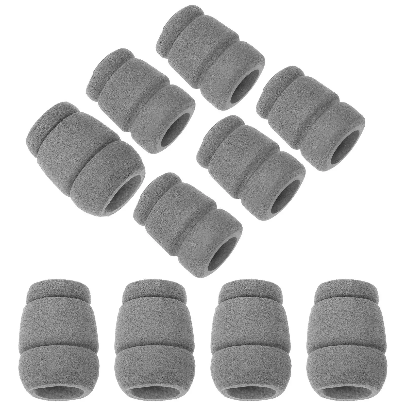 

10 шт. защитных чехлов-накладок из губчатого материала для ручек тату-машинок, удобные, гибкие, недеформируемые, для принадлежностей тату-машины