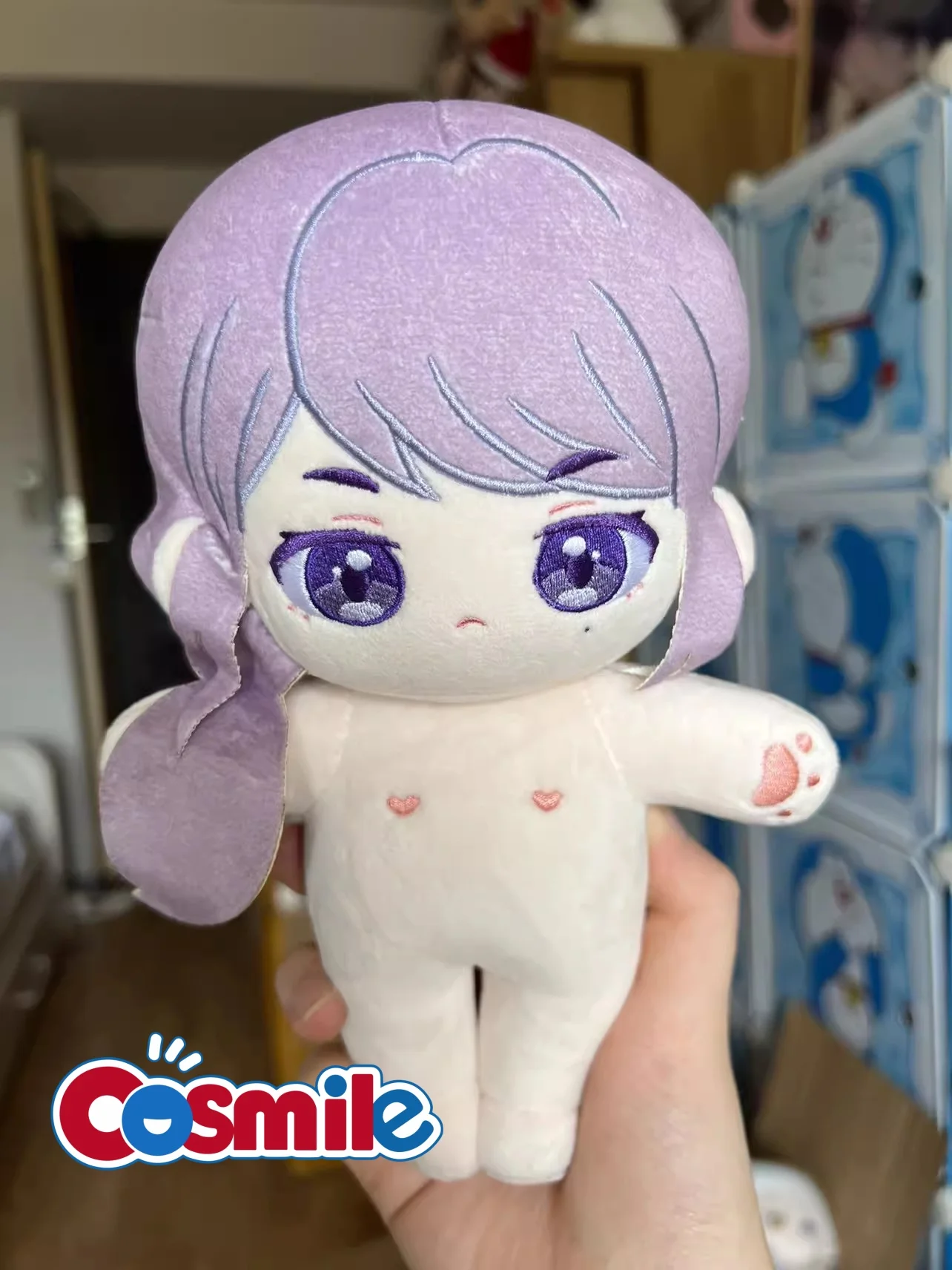 

Cosmile Anime Purple Hair The Tale of Food 20cm Plush Doll Toy Body Bag Accessory Cute Game Cosplay Kpop Fan Gift C MK