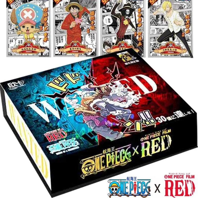 Tarjetas coleccionables de la serie One Piece, Prisuro de la Saga Final: versión teatral, tarjeta de personaje clásico de Luffy, regalo periférico de animé