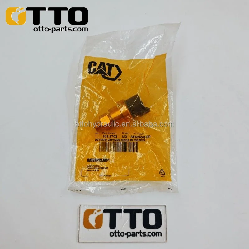 

Hot saleOTTO Excavator Pressure Sensor 1611703 161-1703 C7 C9 C15 C18 Engine Oil Pressure Sensor Switch for 330D 325D