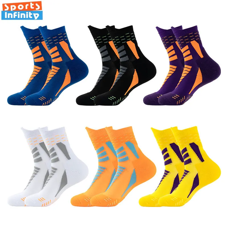 

Профессиональные спортивные носки для фитнеса и тренажерного зала, дышащие, для женщин и мужчин, баскетбольные носки, влагопоглощающие, для бега на открытом воздухе и велоспорта