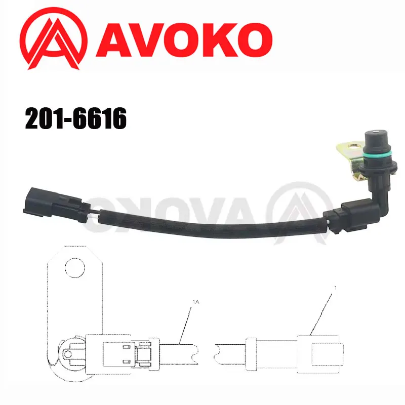 

201-6616 SENSOR GP-SPEED For Caterpillar Cat E345D E325D Excavator Diesel Engine C11 C13 Engine Truck