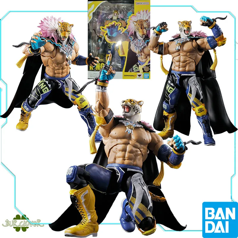 

Bandai Original S.H.Figuarts KING TEKKEN 8 Action Figure Toys For Boys /Girls /Kids /Christmas Gift Collectible Model Ornaments