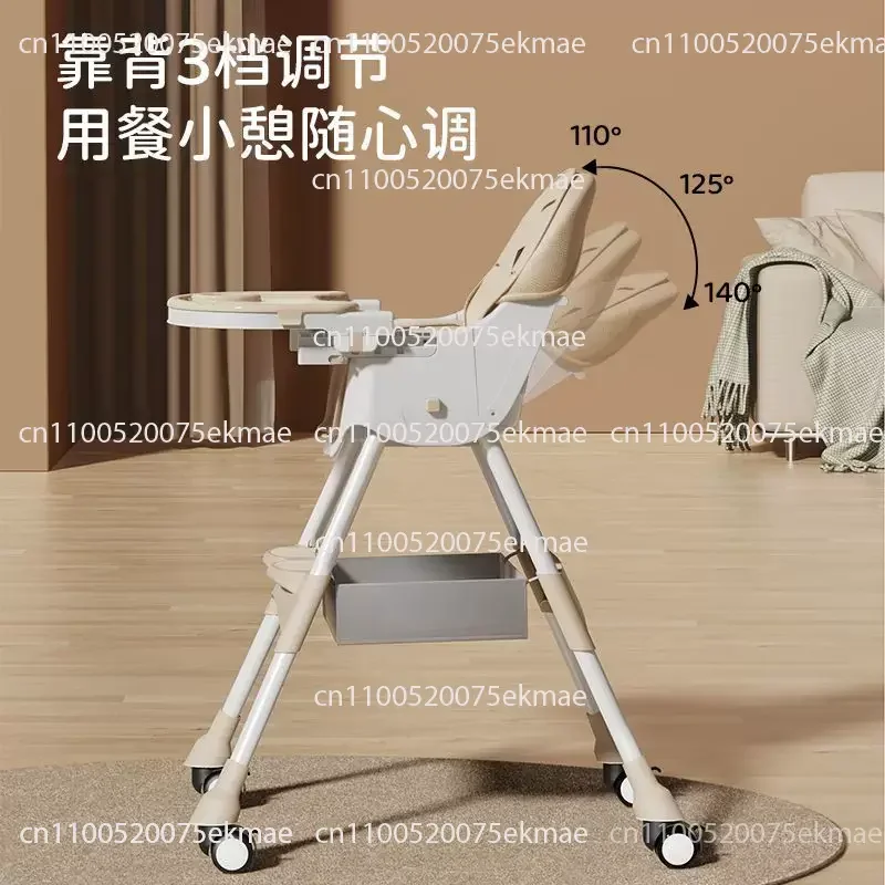 Foldable Dining Chair, Home Dining Seat, Portable Multi-function Adjustment Model