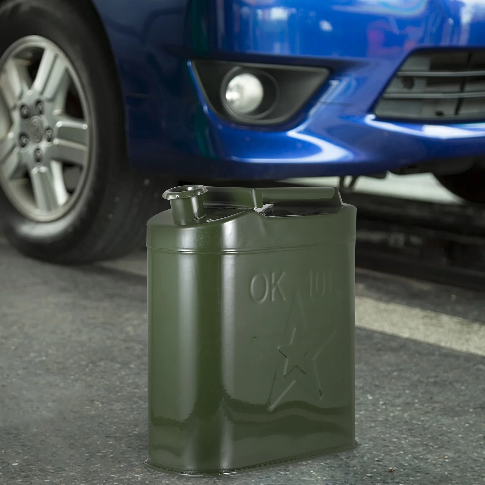 

Thickened Oil Storage Barrel Premium Steel Plate Durable Portable Car Backup Fuel Canister Multi-Function Wear-Resistant Oil
