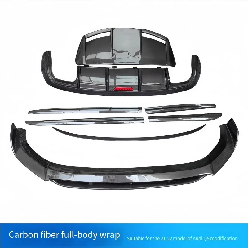 Suitable for 2021-2025 Audi Q5L Upgrade and Modification with Carbon Fiber Material Small Surround Complete Body Kit