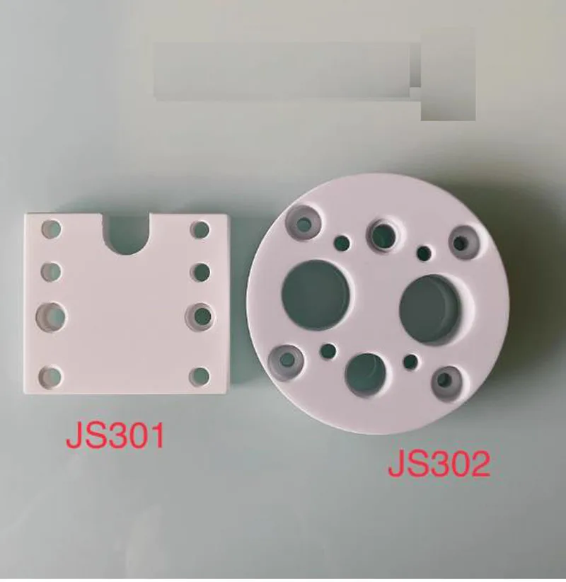أجزاء لوحة عازل السيراميك JS301 JS302 لوحة عزل Accutex 72*64*8 مللي متر 88*5*18 مللي متر لآلة قطع الأسلاك JIANN SHENG EDM