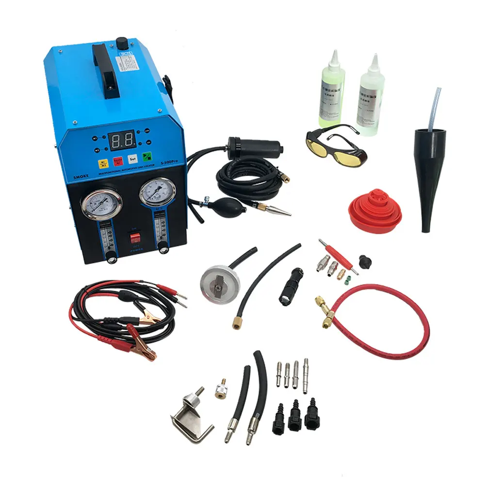 12V 10L/min Car Automotive Smoke Machine Pipe Smog Generator Leakage Detector Diagnostic For Auto Exhaust Pipe System Repair