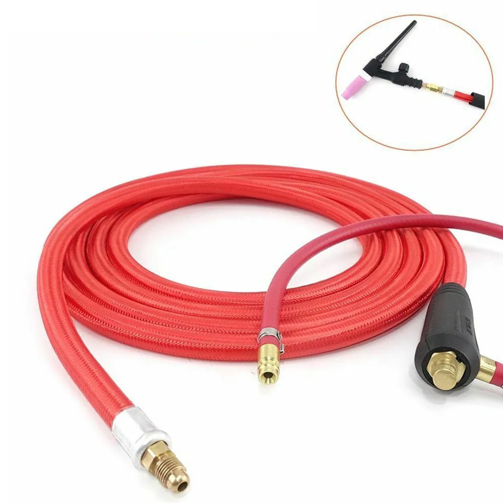 8mm Quick Connectors for tig Welding Cable Hose, Air cooled Soft Flexible Design, Recommended Current Range 2 150A
