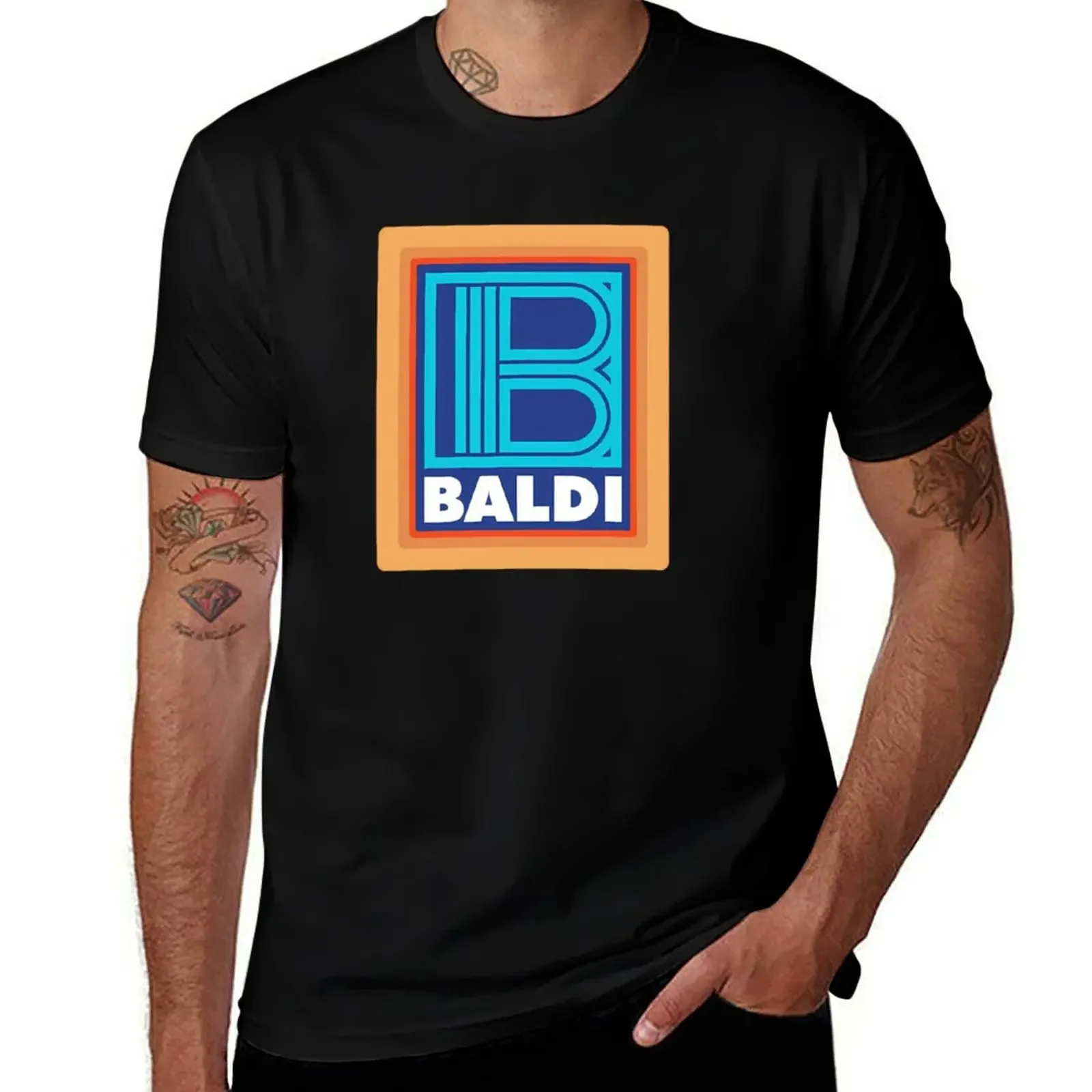 

BALDI \t T-Shirt graphic tee shirt clothes Short sleeve tee men