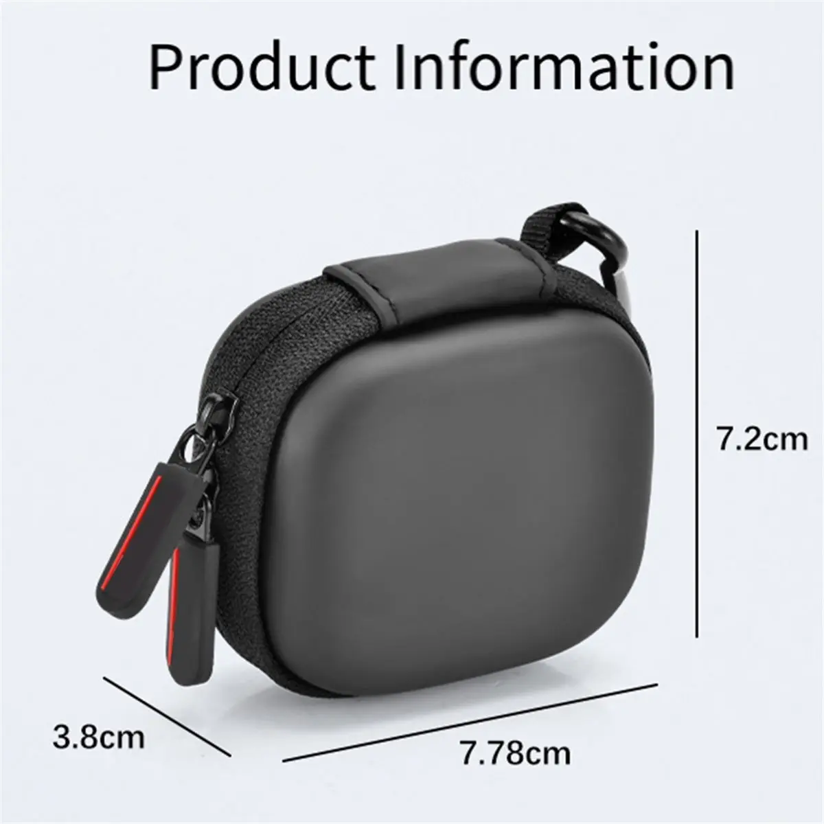 T28C Mini Storage Bag for GoPro LitHero Small Portable Carrying Case Travel Protective Pouch for Action Camera Accessories