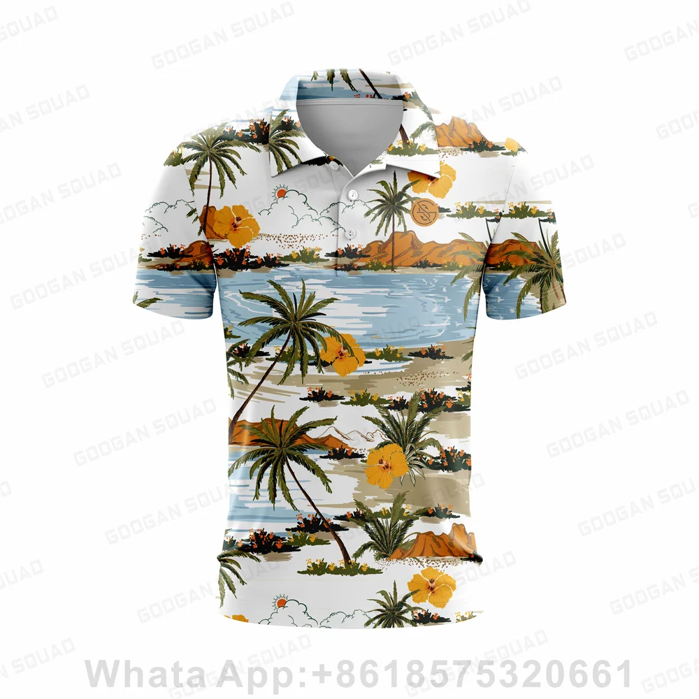 Summer Kids Golf Polo Shirts Outdoor Sports Polo Shirt Short Sleeve Quick Dry Team T-shirt Boys Breathable Golf T-shirt Clothing view 5