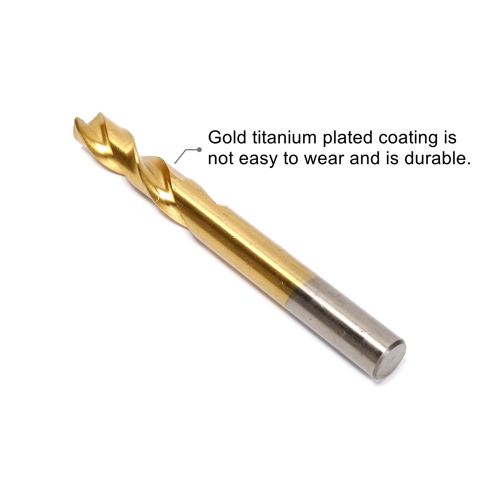 2Pcs/Lot Spot Weld Drill Bit (6mm+8mm) Titanium Coated High Speed Steel Cobalt HSS-Co for Car Welding Points, Auto Panel Repair