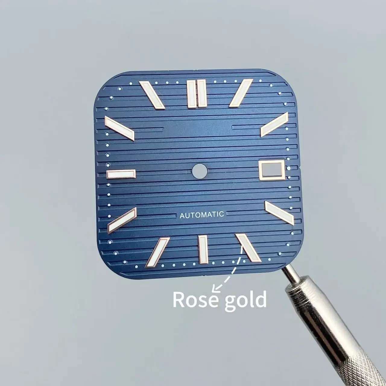 NEW 37.5mm Watches Square Case Dial Hands Set For 29.5mm Square Dial PP CUBITUS For NH35 movement  Accessories Stainless steel