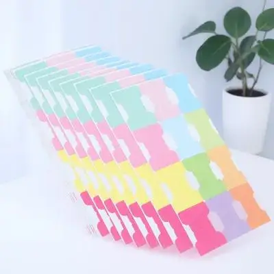 

20 Pieces Notebook Book Tabs Self Adhesive Index Dividers for Notes Files Books Office Study Annotation Supplies