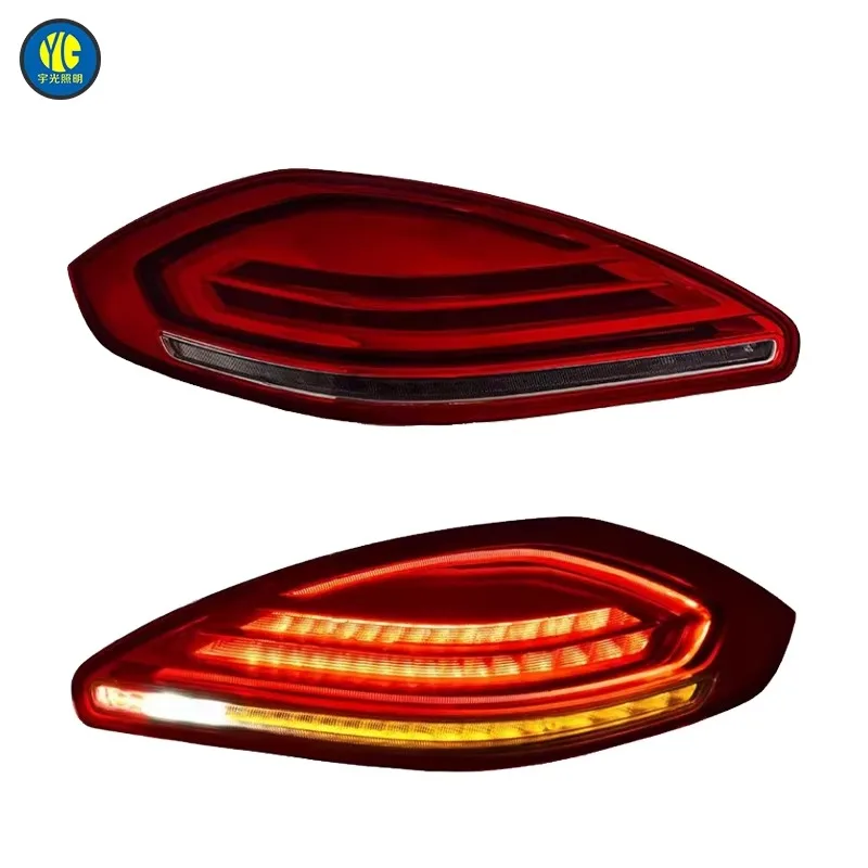 Dynamic Signal LED Taillight Assembly, Waterproof Rear Lamp, Plug and Play No Error Modified Upgrade Parts 2014-2016