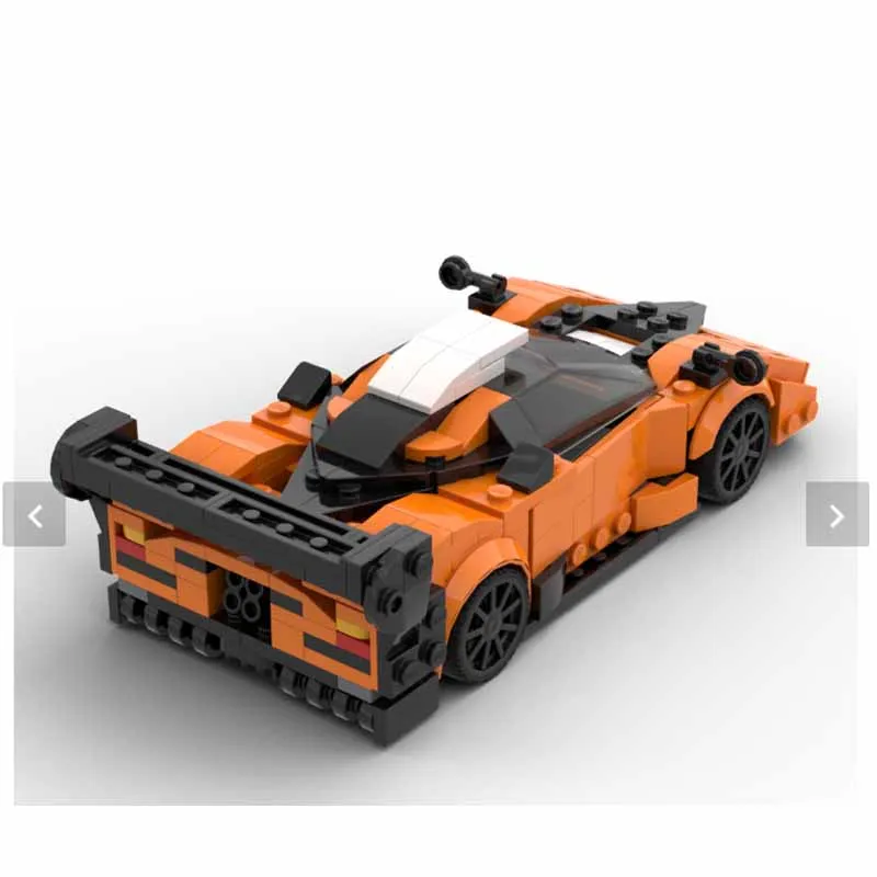 

MOC-196701 New Classic Sports Racing Car Building Block Model, 364 Parts, Boys' Children's Birthday and Christmas Toy Gift