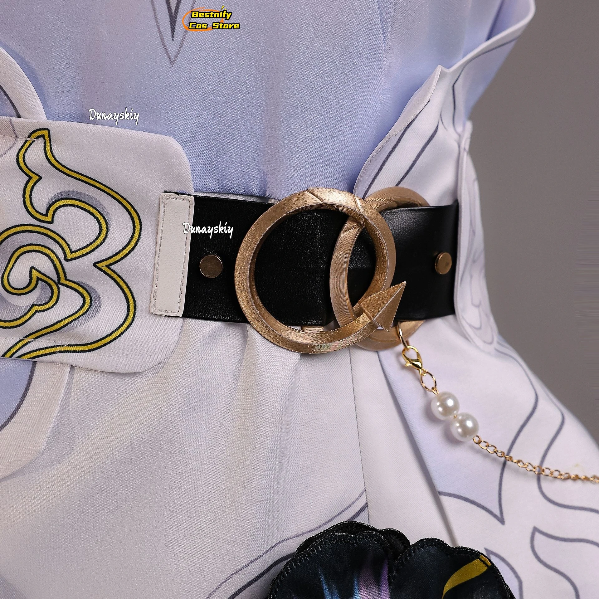 أزياء داليا كونستانس التأثيرية لعبة الرسوم المتحركة هونكاي ستار ريل شخصية لعب الأدوار فستان حفلات الهالوين