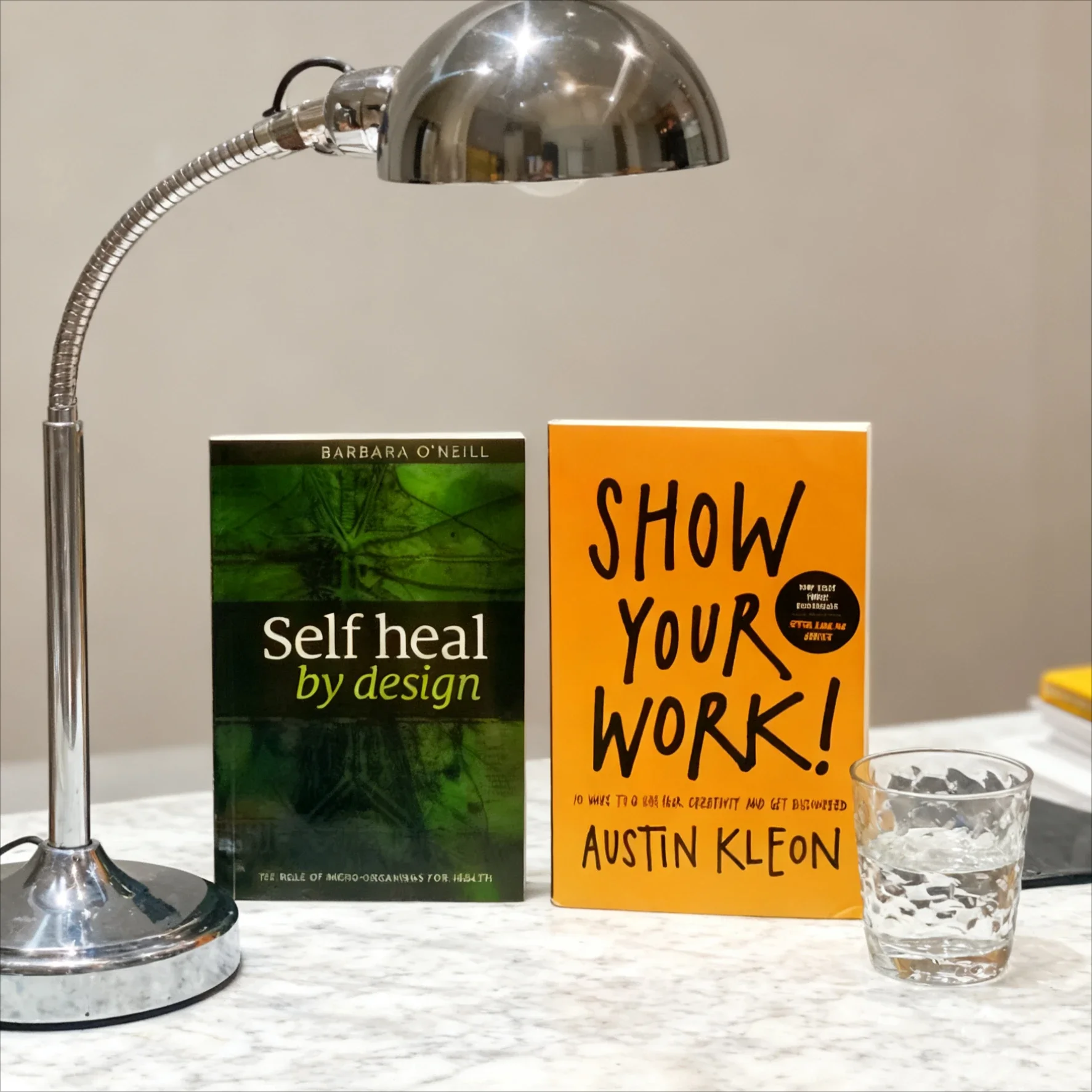

《Self Heal By Design》+《Show Your Work》Health guide to focus on the body's self-healing Share the work build the influence health