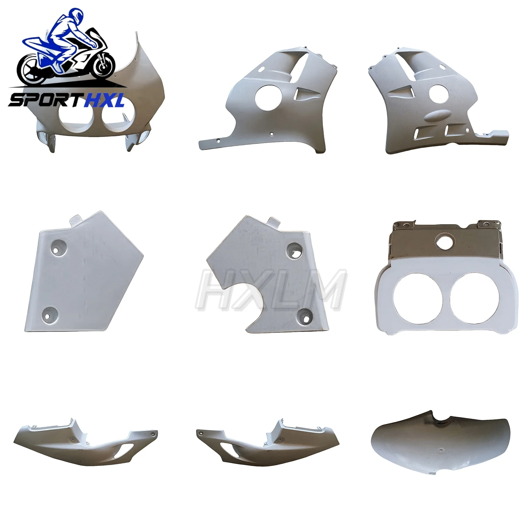 Racing Style ABS Unpainted Components Body Work Fairing Injection Molding Cowl Body 1889 For Honda CBR250RR CBR25 CBR 250 1999