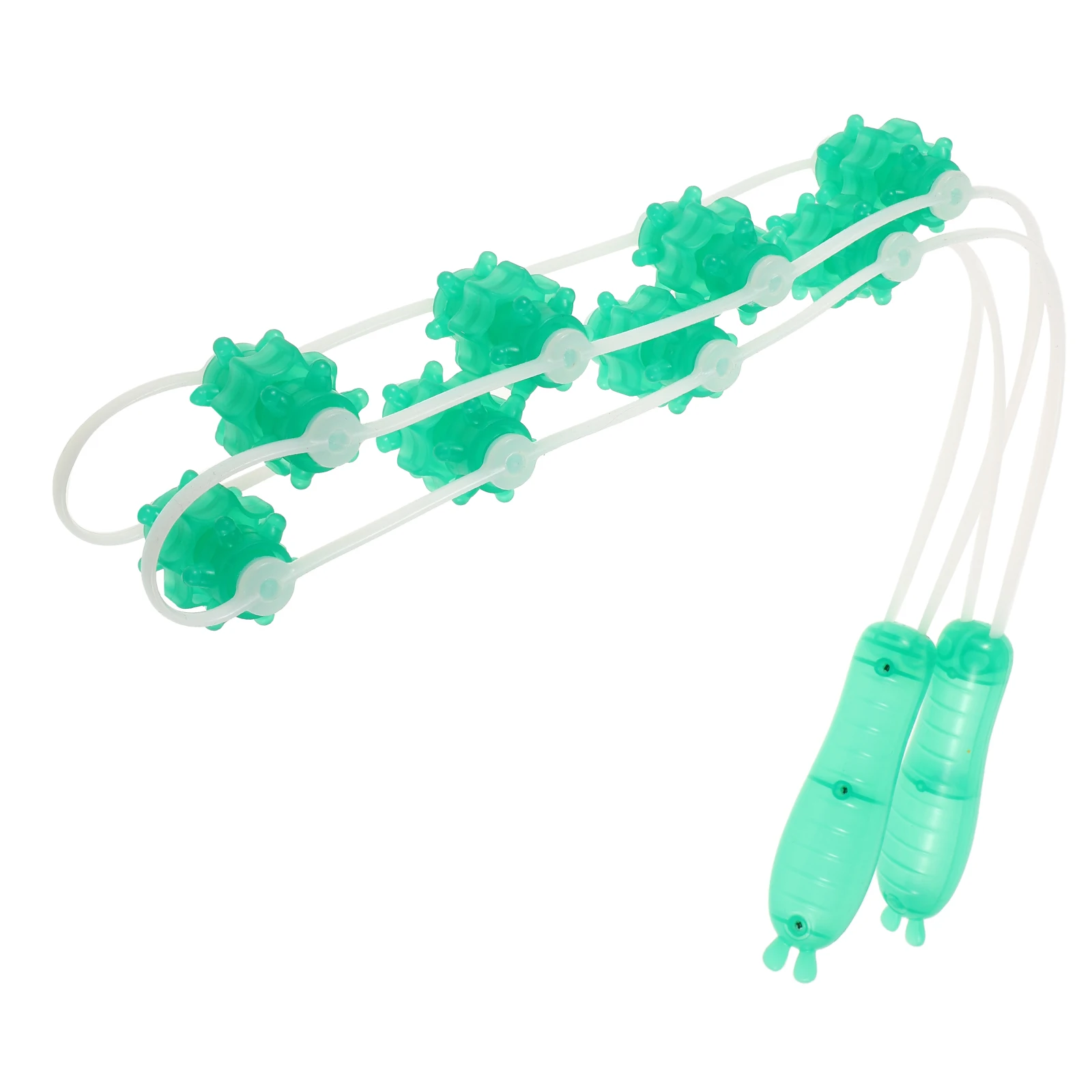 

Back Strap Massage Roller Forearm Elbow Relief Scroll Wheel Neck Aid Lightweight Home Use Eight Rollers Deep Tissue Massager