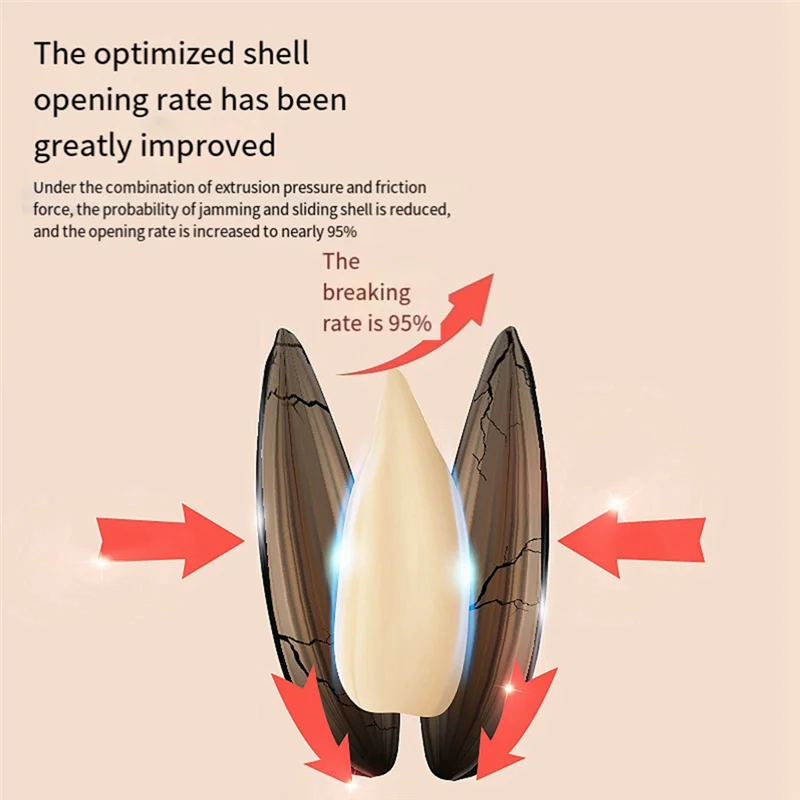 

A39M Electric Sunflower Seed Peeler-Cute Pig Design Automatic Melon Seed Peeler, Intelligent Seed Opener, Efficient Snacks.