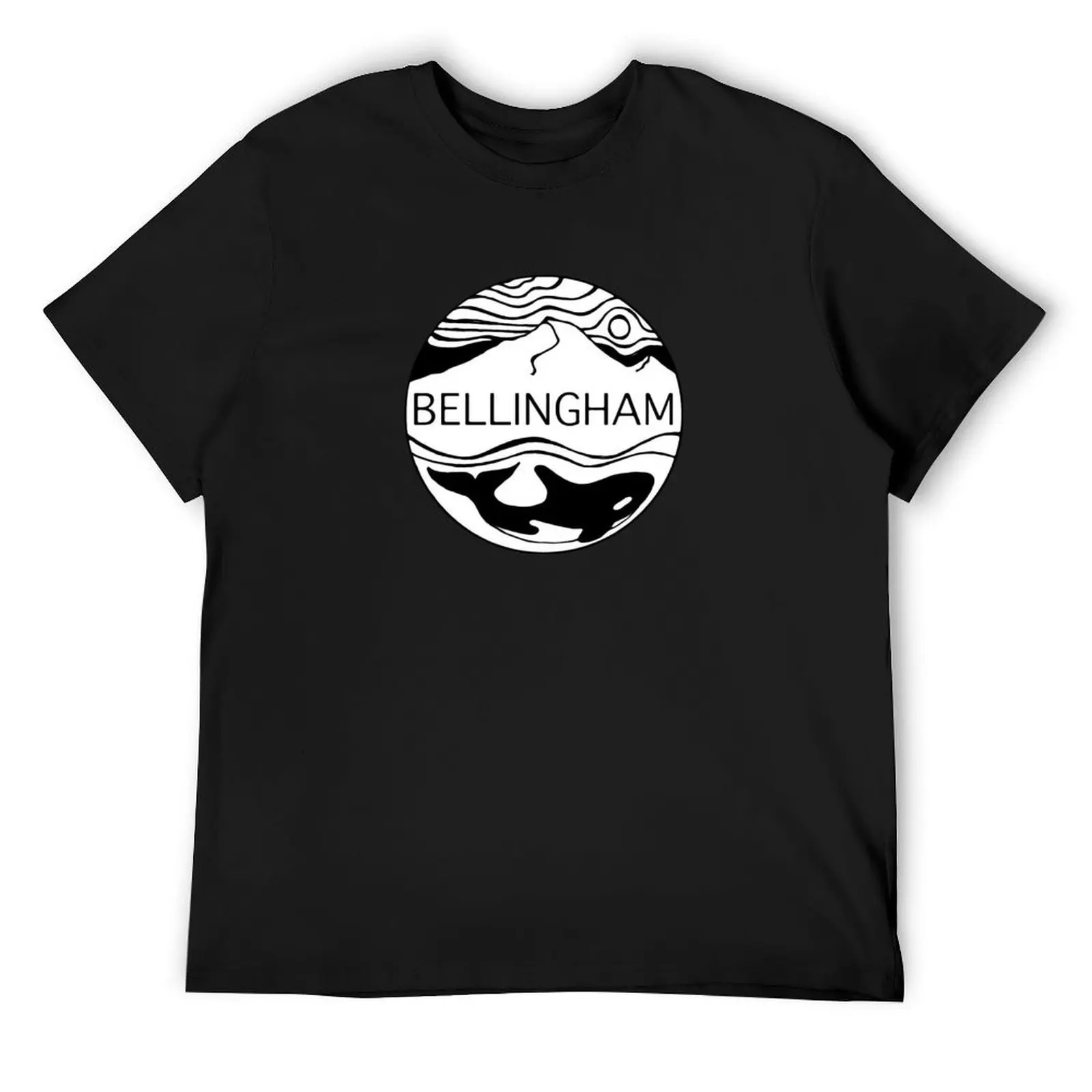 Killer Whale Bellingham Washington T-Shirt summer top blacks funny t shirts men