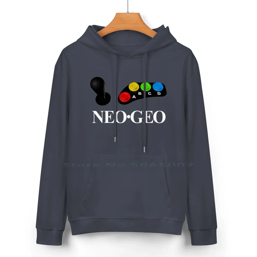 Neo Geo Arcade Cotton Hoodie Sweater 24 Colors Gaming Video Games Retro Nineties 1990s Console Cartridge Neogeo Neo Geo Snk Mvs