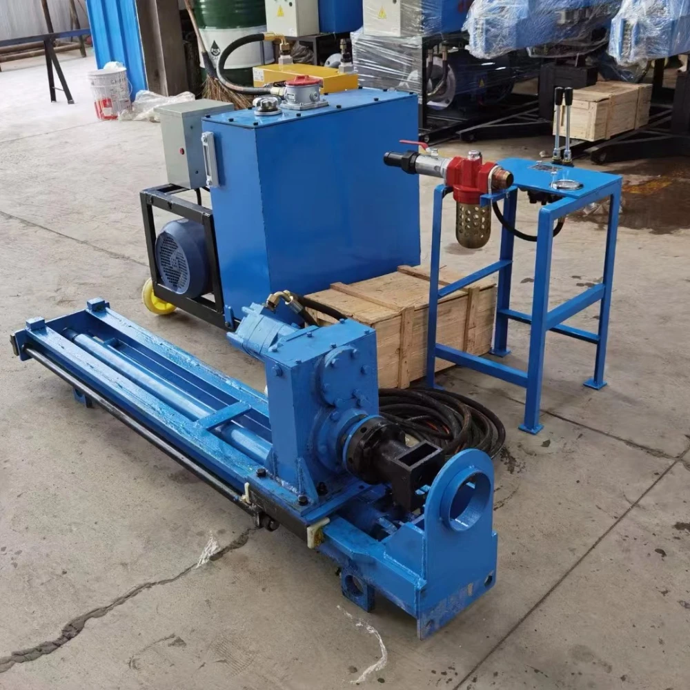 Portable Rock Soil DTH Drilling Rig Machine Construction Project Using Down the Hole Drill Rig Tool Pipe Bit Parts for Ghana