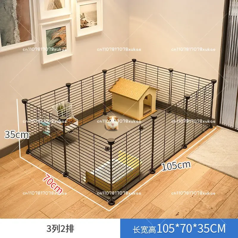 Pet Fence, Home Landscape, Rabbit Supplies, Cages, Large and Small Villas, Guinea Pig Nests