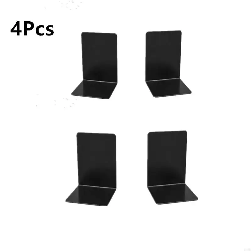 

2/4pcs Multifunctional Book End Book Stoppers Desk Bookshelf Practical Book Holders Shelf Decorative Bookends Book Support Rack