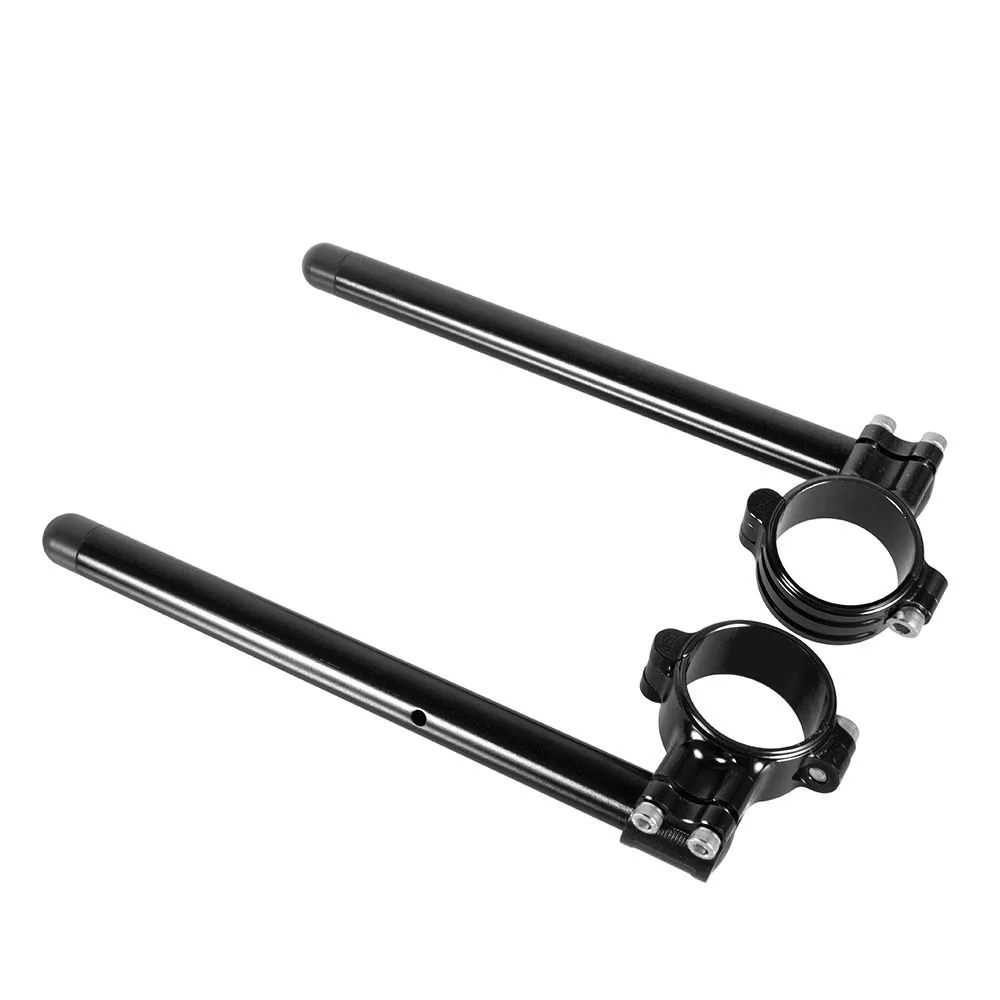 Rised Motorcycle Clip-on Handlebar 46mm Clip 7/8 Inch Bars Fit for Kawasaki ZX6R/ZX9R 1998-2002 for ZRX1100/1200
