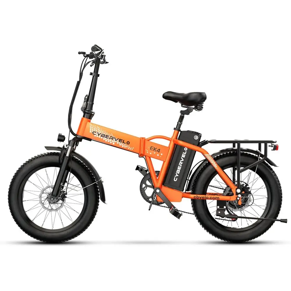 

1000W olding Electric Bike, 48V 20AH Large Removable Battery E Bike, 30+MPH, 80 Miles Max Range, 20" at Tire Electric Bike or Ad