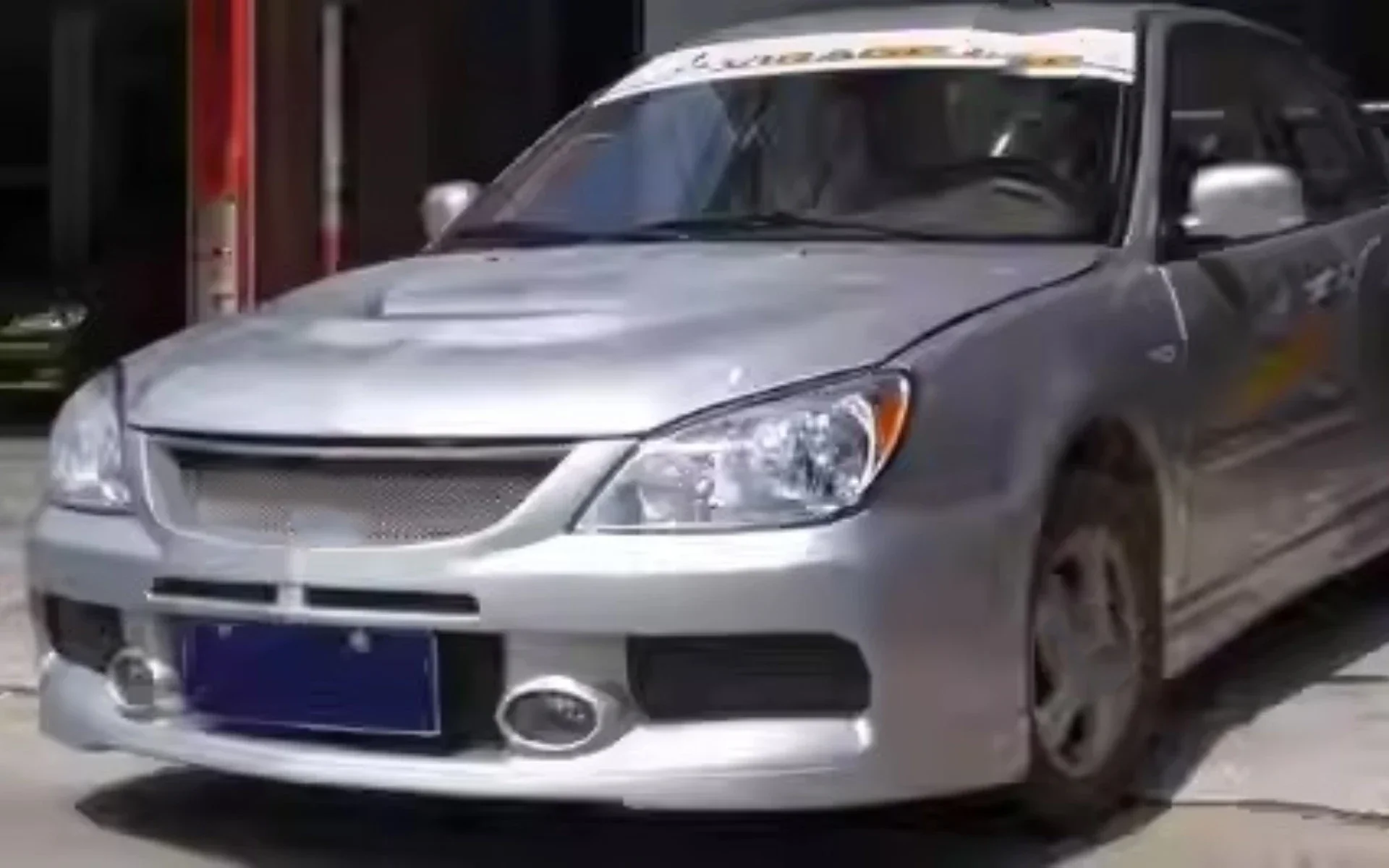 Kit de carrocería, conjunto de parachoques delantero y trasero para Mitsubishi Lancer 9th Convert EVO 9, accesorios envolventes para coche