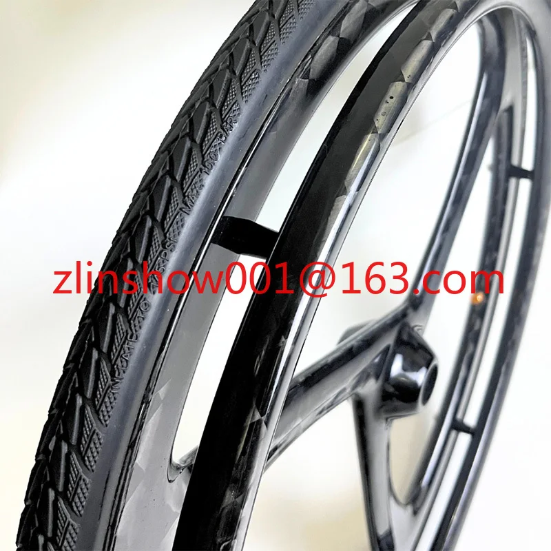 24 Inch Wheelchair Rear Wheel Carbon Fiber Material Inflatable Wheelchair Rear Wheel General Wheelchair Accessories