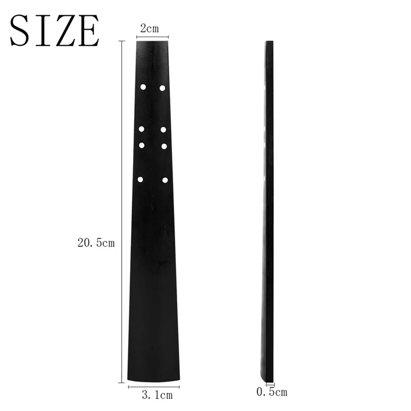 

Violin Fingerboard Violin Neck Handmade Violin Dedicated Ebony Fingerboard Violin Accessories-AT20