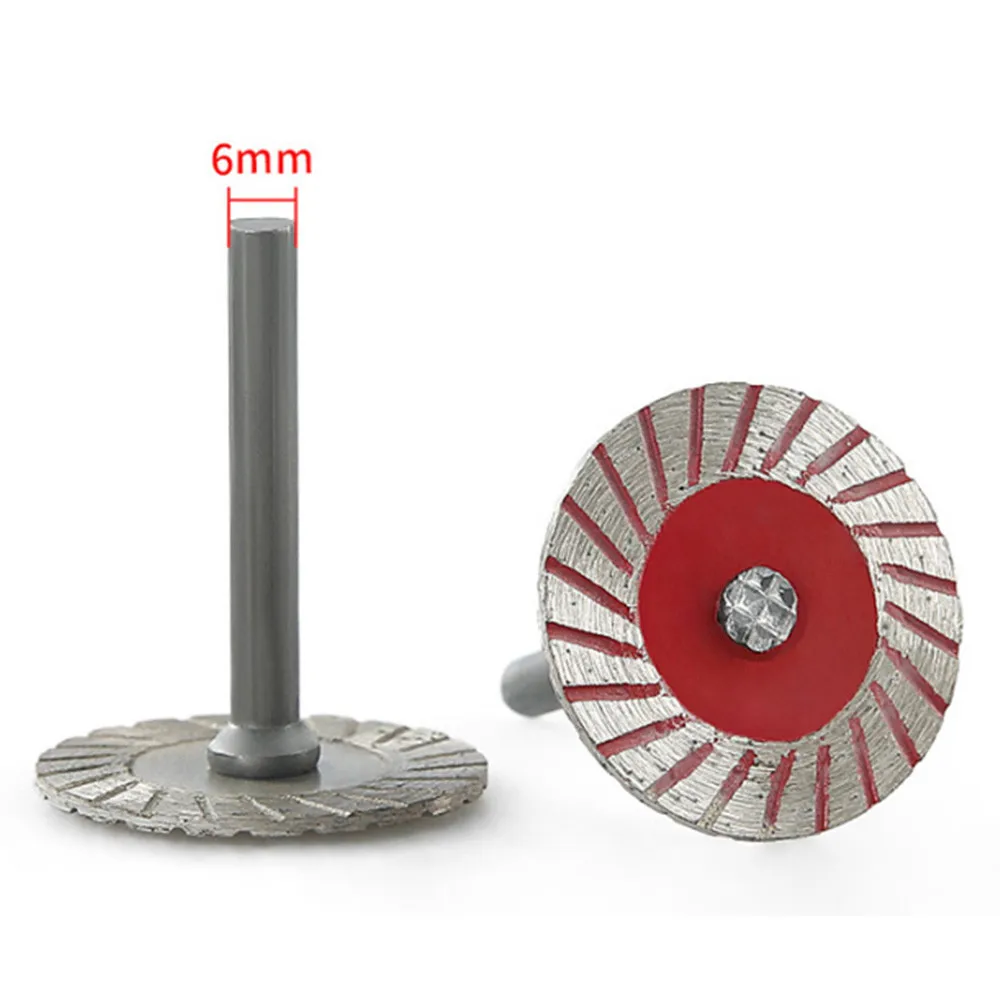 1pcs Stone carving 40mm blades Mini Diamond Saw Blades Disk Cutting Turbo Disc with Thread