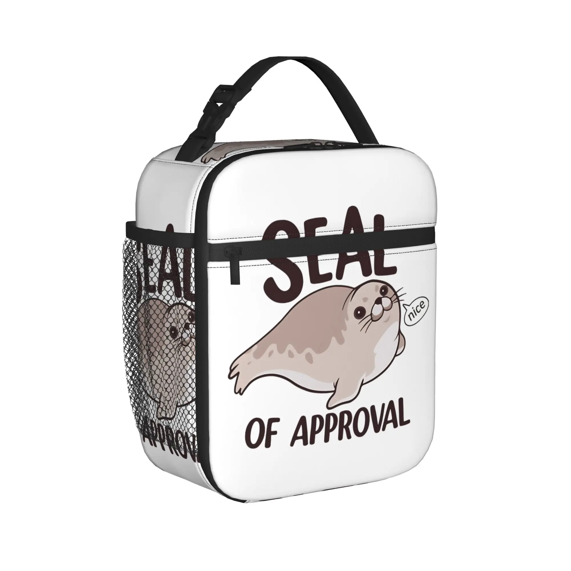 Seal Of Approval Neil the Seal Thermal Insulated Lunch Bag for Work  Portable Bento Box Cooler Thermal Food Box