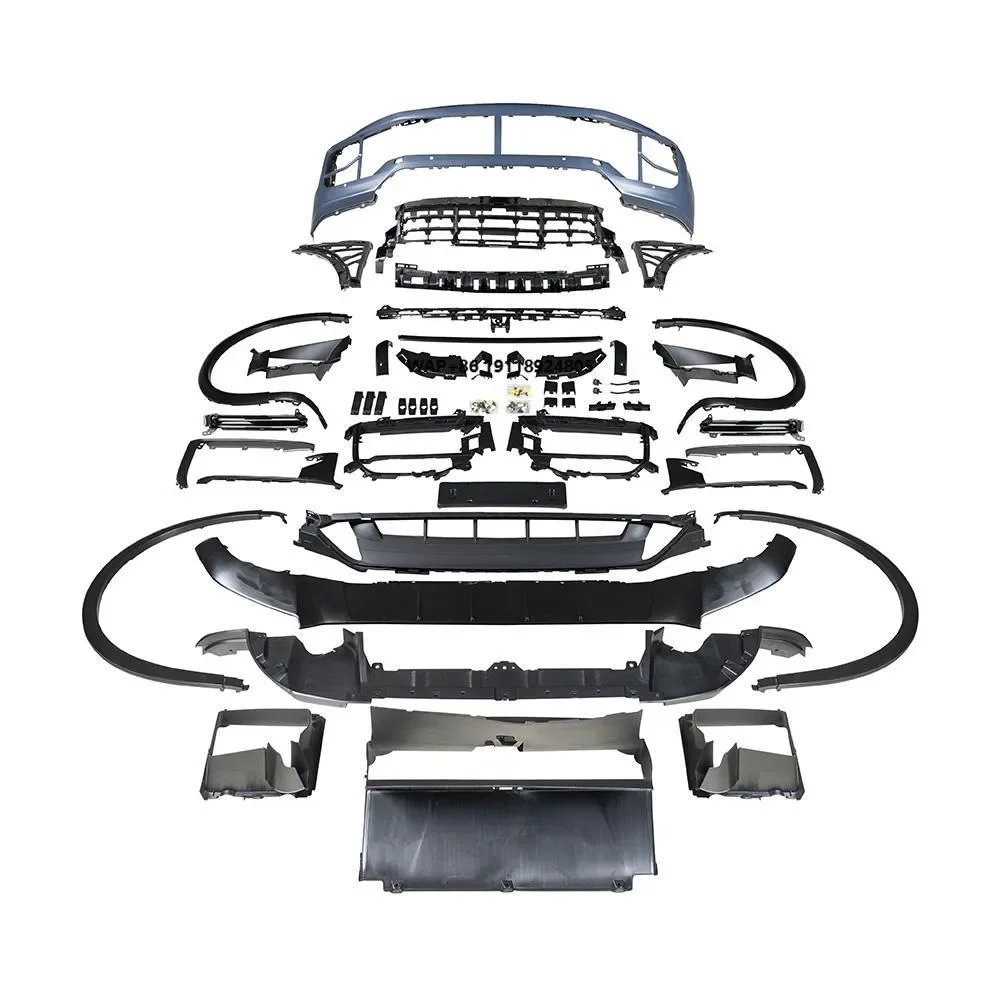 

New Upgrading 24 GTS Front Bumper Assemblies Including Wheel Arches for 2011-2014 Cayenne Models-Bolt-On Includes Screws