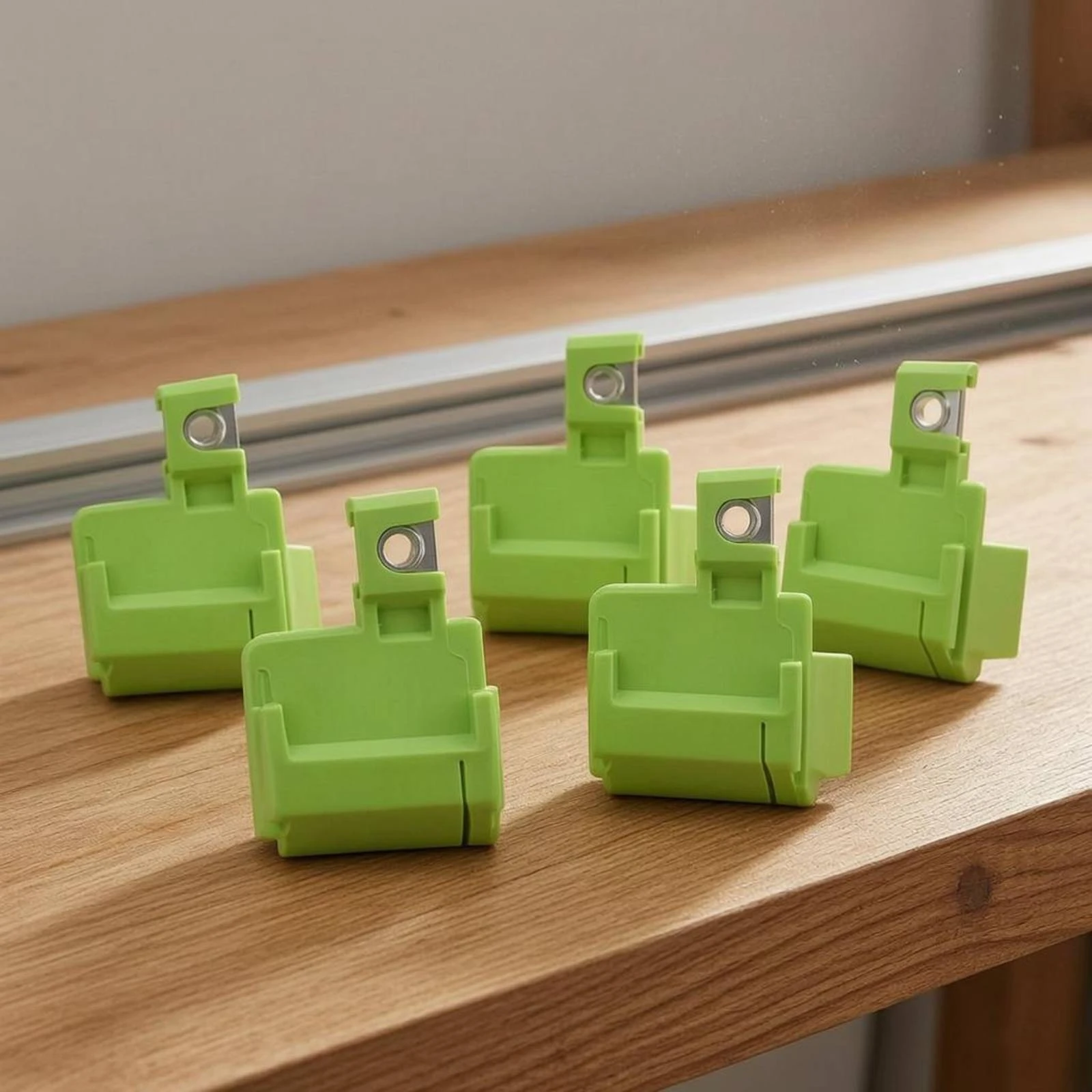 5-pieces-track-saw-splinter-guard-green-guide-rail-splinter-guard-saw-rail-insert-zero-gap-clearance-power-tool-part