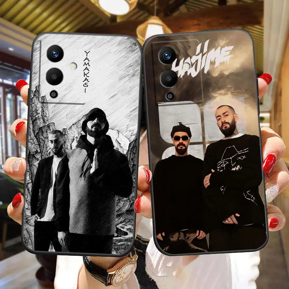 MiyaGi Hajime Andy Panda Phone Case For Infinix ZERO TECNO CAMON SPARK 20 30 30S 40 POVA 5 6 7 POP SMAR 8 9 10 DIY Shell Cover