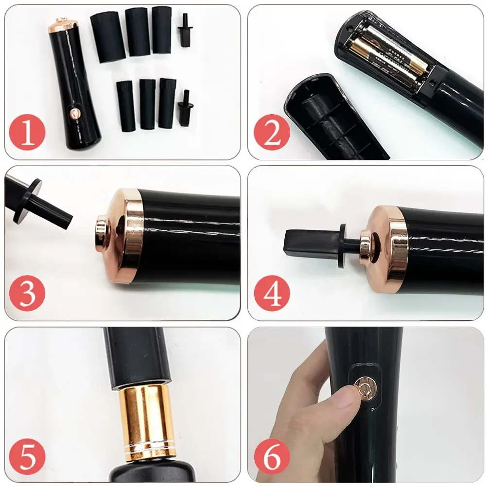 CNKESS Eyelash Glue Shaker Stirrer for Nail Polish Tattoo Ink Pigment Liquid Shaking Wake-Up Device Eyelash Glue Makeup Tools