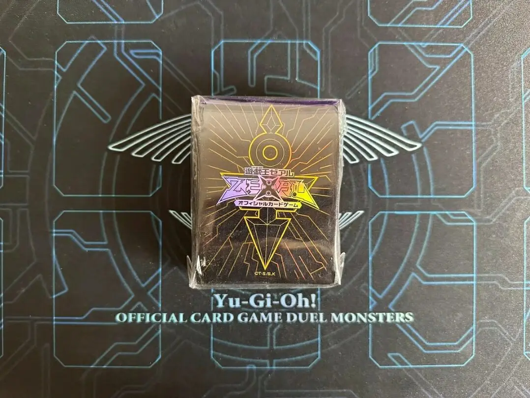 100Pcs Yugioh KONAMI Duel Monsters ZEXAL Emperor's Key Official Collection Sealed Card Protector Sleeves