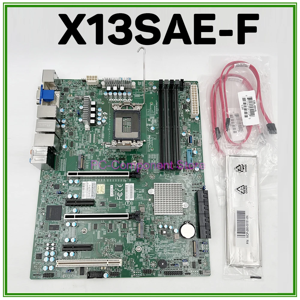 For Supermicro Motherboard 12th Generation Core i9 i7 i5 i3 Single Socket LGA-1700 X13SAE-F