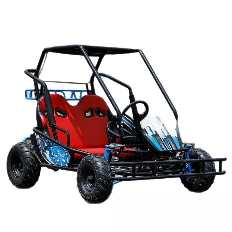 Electric double seat kart beach car parent-child children off-road adult kart scenic rental