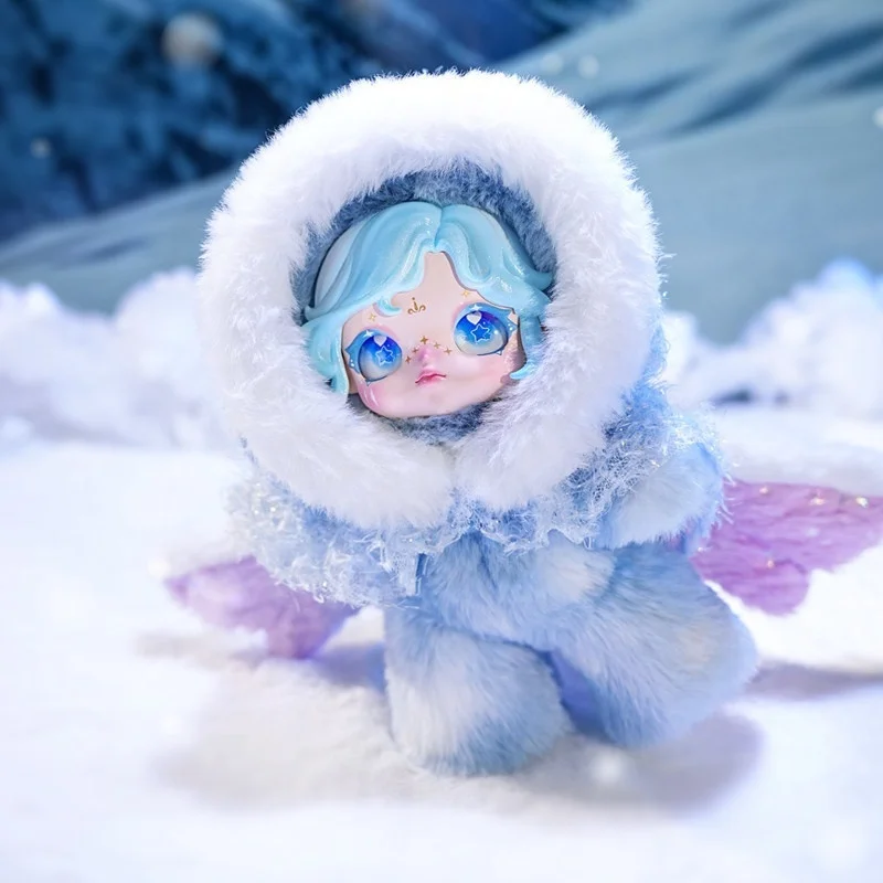 

New In Stock Blind Box Snow Trace Whisper Plush Vinyl Articulated Joint Movable Cute Trendy Toy Collectible Doll Gift Home Decor