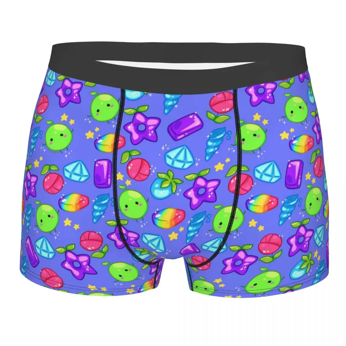 Custom Stardew Valleys Junimos Pattern Underwear Men Print Farm Games Boxer Shorts Panties Briefs Breathable Underpants