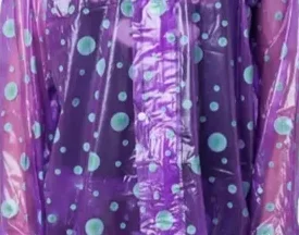 

Windproof Split Zipper Raincoat Trousers Outdoor Riding Hiking Outerwear Pants 2-piece Set PVC Transparent Plastic Raincoat Set