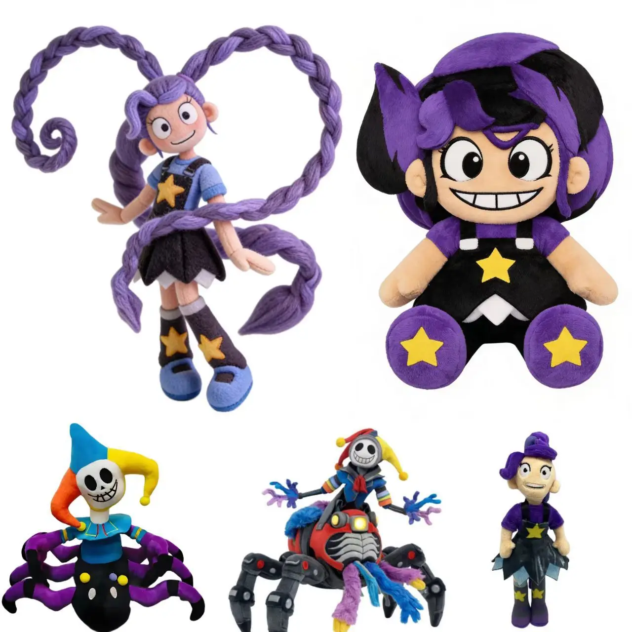 

НОВИНКА: Плюшевые игрушки-прототипы Lily Lovebraids, персонажи игры Giblet Horror, 5 аниме-персонажей, мягкие игрушки-подушки, подарок для детей