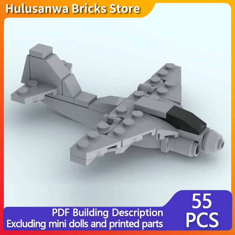 A-6E Intruder Modern Military Fighter Jets Model MOC Building Bricks War Equipment Modular Technology Gifts Children Toys Suit
